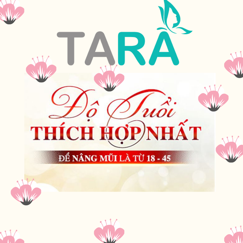 Bao nhiêu tuổi nâng mũi phù hợp