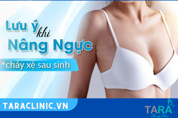 nâng ngực chảy xệ sau sinh giá bao nhiêu
