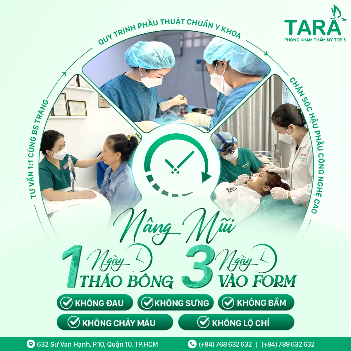 Địa chỉ nâng mũi uy tín tại tphcm