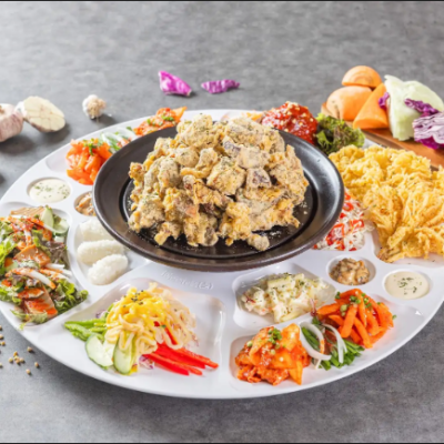 Crispy Cutlet Jokbal Hasang Set (Giant Platter)