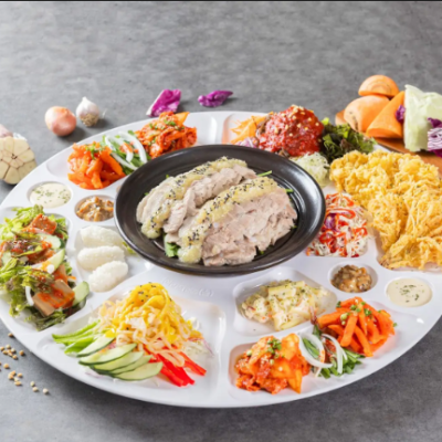 Garlic Bossam Hansang Set (Giant Platter)