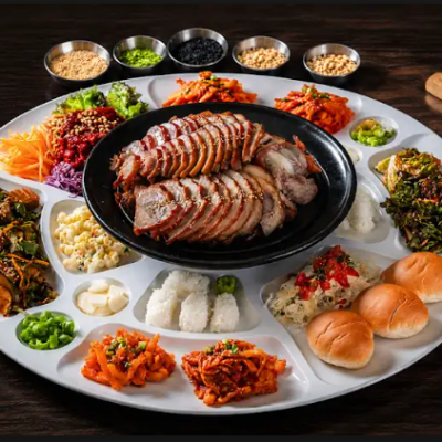 Single Hasang Set (Giant Platter)